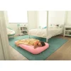 Matelas gonflable enfant Intex floqué - 3 à 10 ans - Rose