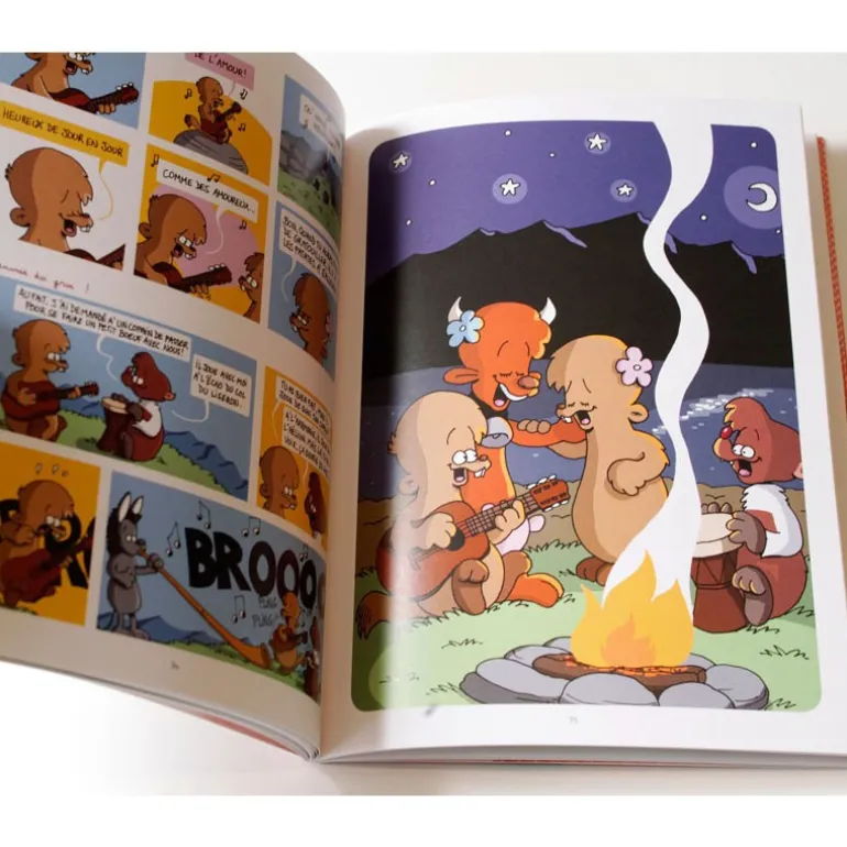 Ma vie de marmotte 1 - BD - Là-haut sur la montagne