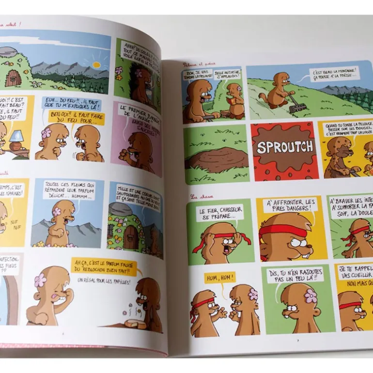 Ma vie de marmotte 1 - BD - Là-haut sur la montagne
