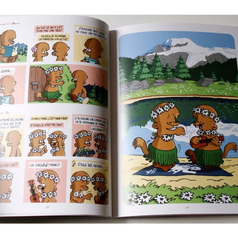 Ma vie de marmotte 1 - BD - Là-haut sur la montagne