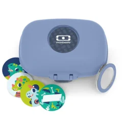 MB Gram - La boîte à goûter pour enfant par Monbento - Bleu Infinity