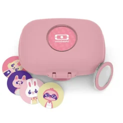 MB Gram - La boîte à goûter pour enfant par Monbento - Rose Blush