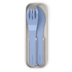 MB Pocket Color - Couverts biodégradables par Monbento - Bleu Infinity