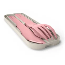 MB Pocket Color - Couverts biodégradables par Monbento - Rose Blush