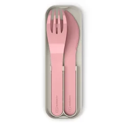 MB Pocket Color - Couverts biodégradables par Monbento - Rose Blush