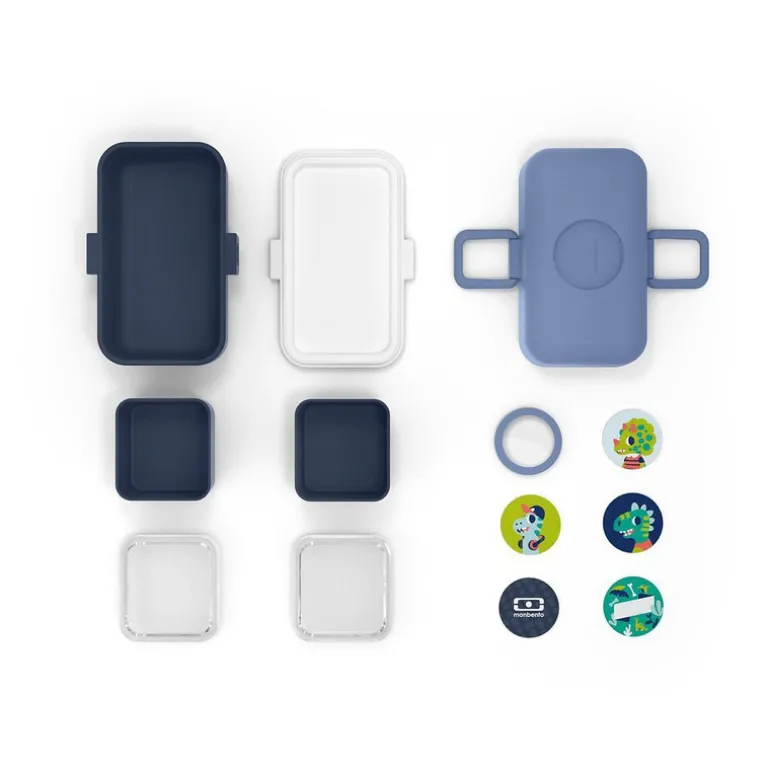 MB Tresor - Bento enfant par Monbento - Bleu Infinity