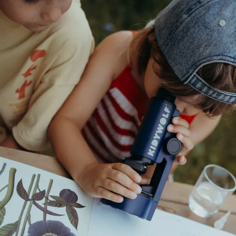 Microscope enfant - Kidymicroscope - Kidywolf - Bleu