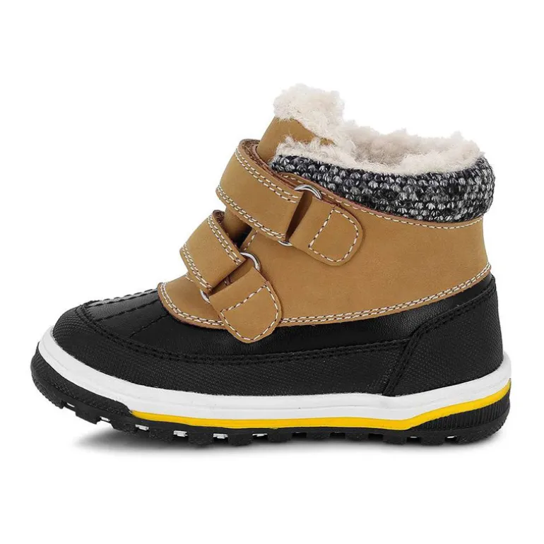 Mini - chaussure chaude bébé - Miel - Kimberfeel
