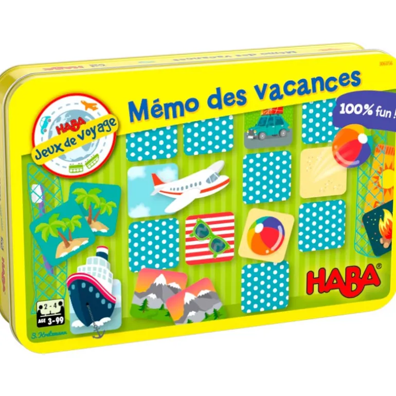 Mémo des vacances - Haba