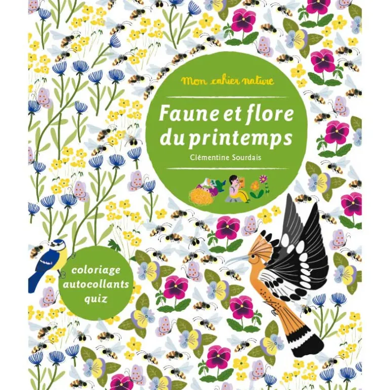 Mon cahier Nature : faune et flore du printemps - Amaterra
