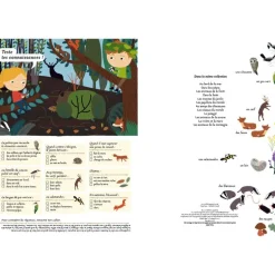 Mon cahier Nature : Les animaux de la forêt - Amaterra