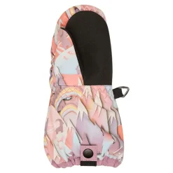Moufles de ski enfant Snows Up - Roxy - Coral Chic Papercut