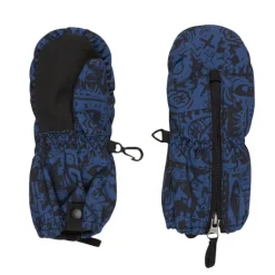 Moufles enfant Indie - Quiksilver - Rock and roll True black