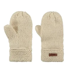 Moufles tricotées bébé Yuma - Barts - Cream