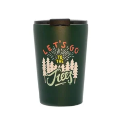 Mug isotherme Inox Let's go to the trees - Roadtyping
