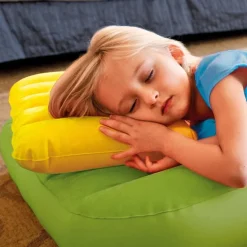 Oreiller gonflable enfant - Intex - Jaune