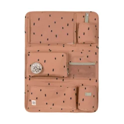 Organisateur de voiture enfant - Lassig - Happy Prints caramel