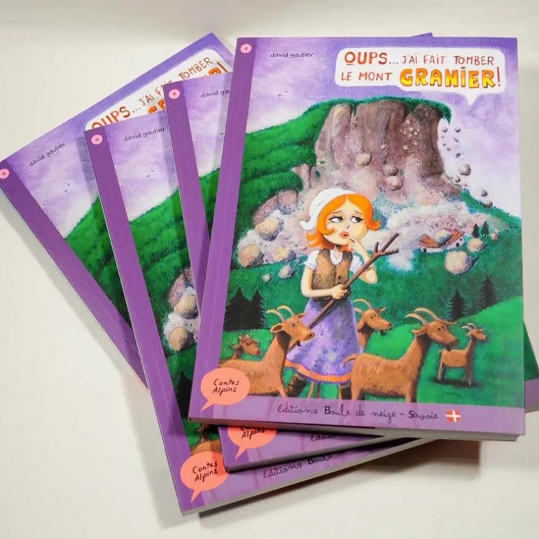 Oups, j'ai fait tomber le Mont Granier - Contes Alpins - Dès 6 ans