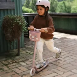 Panier vélo enfant Pin & Ride - Banwood - Dustyrose
