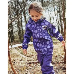 Pantalon de pluie fille Lego - Violet