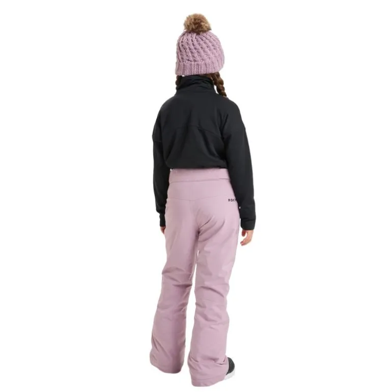 Pantalon de ski fille Backyard - Roxy - Discreet Mauve