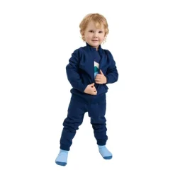 Pantalon en laine merinos enfant - Misam - Reima - Navy