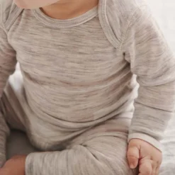 Pantalon Mérinos bébé - Kotoisa - Melange gris clair - Reima
