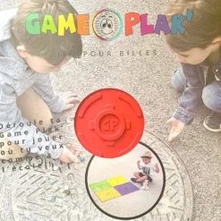 Parcours à billes - Game Plak - Target Rouge