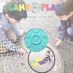 Parcours à billes - Game Plak - Turquoise