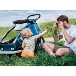 Pare-soleil pour remorque Croozer - Stone Grey