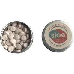 Pastilles de dentifrice bio - Sloe - Fraise