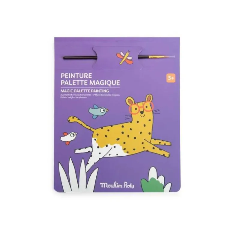 Peinture palette magique Les Toupitis - Moulin Roty