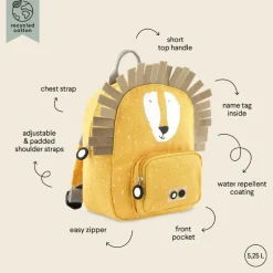 Petit sac à dos enfant - Trixie - Lion