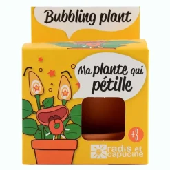 Plante qui pétille à faire pousser - Radis et Capucine