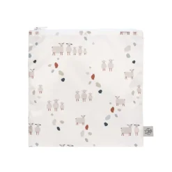 Poche à goûter étanche et réutilisable - Lassig - Tiny Farmer Mouton