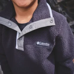 Polaire enfant - Columbia - Helvetia - Black / City gray