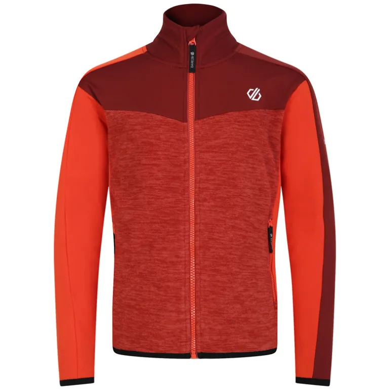 Polaire enfant recyclée - Emergent Core Stretch - Dare2B - SyrhRd/Cinnamon