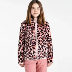 Polaire enfant Zesty - Dare2B - Dusty Rose / Léopard Print