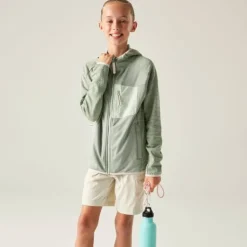 Polaire recyclée enfant Expedition - Dare2b - Glacier Green