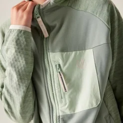 Polaire recyclée enfant Expedition - Dare2b - Glacier Green