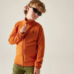 Polaire recyclée enfant Switch Out - Dare2b - Burnt Orange
