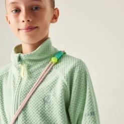 Polaire recyclée enfant Switch Out - Dare2b - Celadon