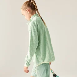 Polaire recyclée enfant Switch Out - Dare2b - Celadon