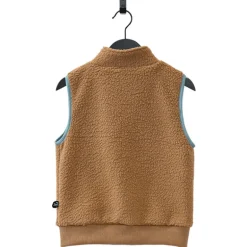 Polaire sans manche enfant - Ducksday - Brown / Light Blue