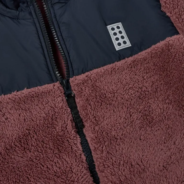 Polaire Sherpa Lego - LWSCOUT 619 - Light Bordeaux
