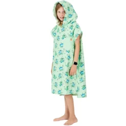 Poncho Bébé (18 mois - 4 ans) - After Essentials - Dino Green