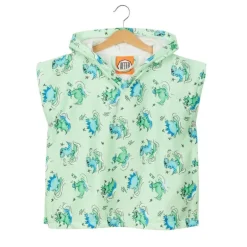 Poncho Bébé (18 mois - 4 ans) - After Essentials - Dino Green