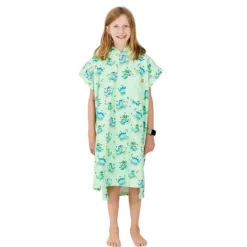 Poncho Bébé (18 mois - 4 ans) - After Essentials - Dino Green