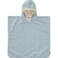 Poncho de plage anti-UV - Fresk - Stripes & Crabs