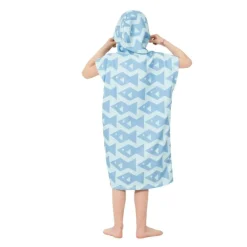 Poncho de plage enfant 4 à 12 ans - After Essentials - Square Fish